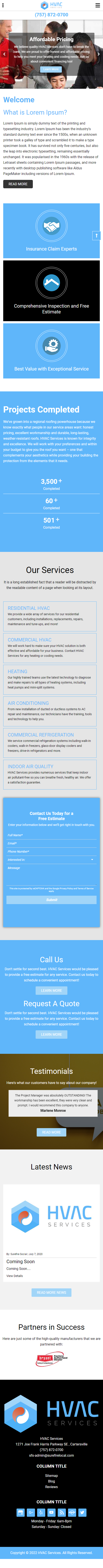 Hvac Services Mobile