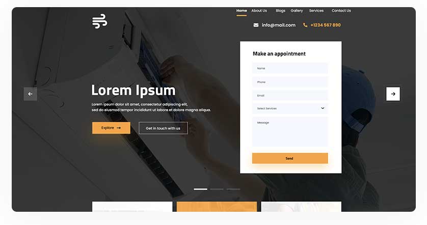 contact form style1